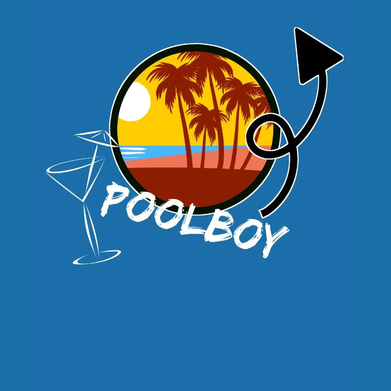 Poolboy Pooljunge Sixpack Training Animateur Shirt