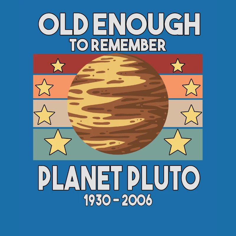 Pluto Vintage Planet Pluto Pluto Day Pluto-Tag