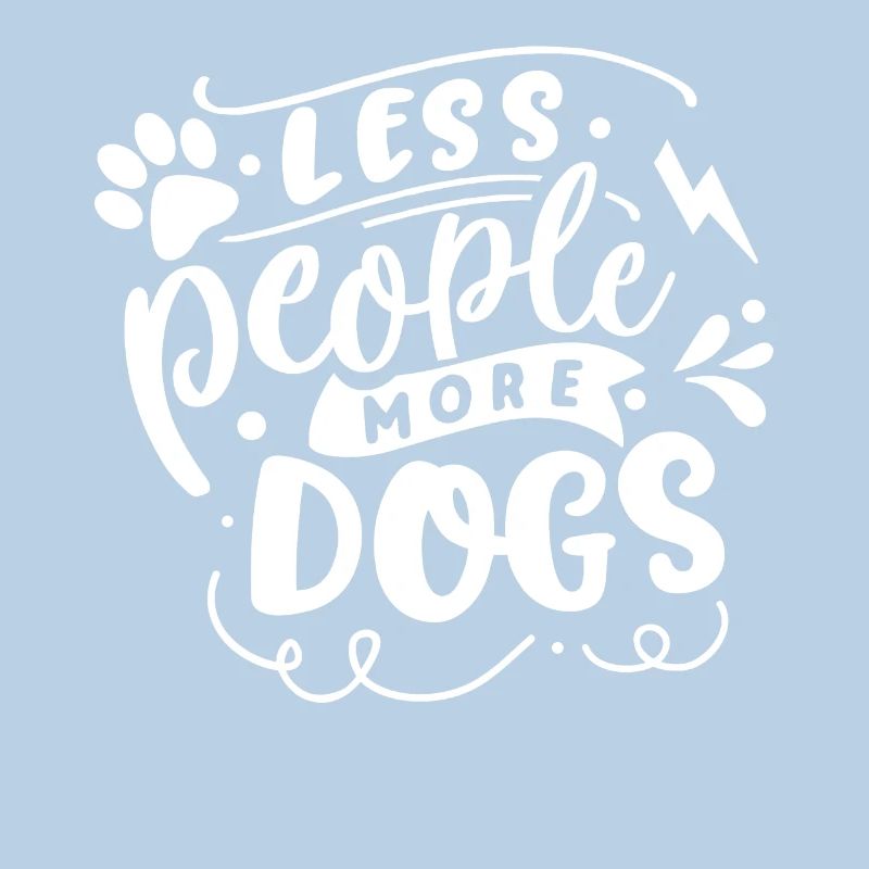 Moins de gens, plus de chiens