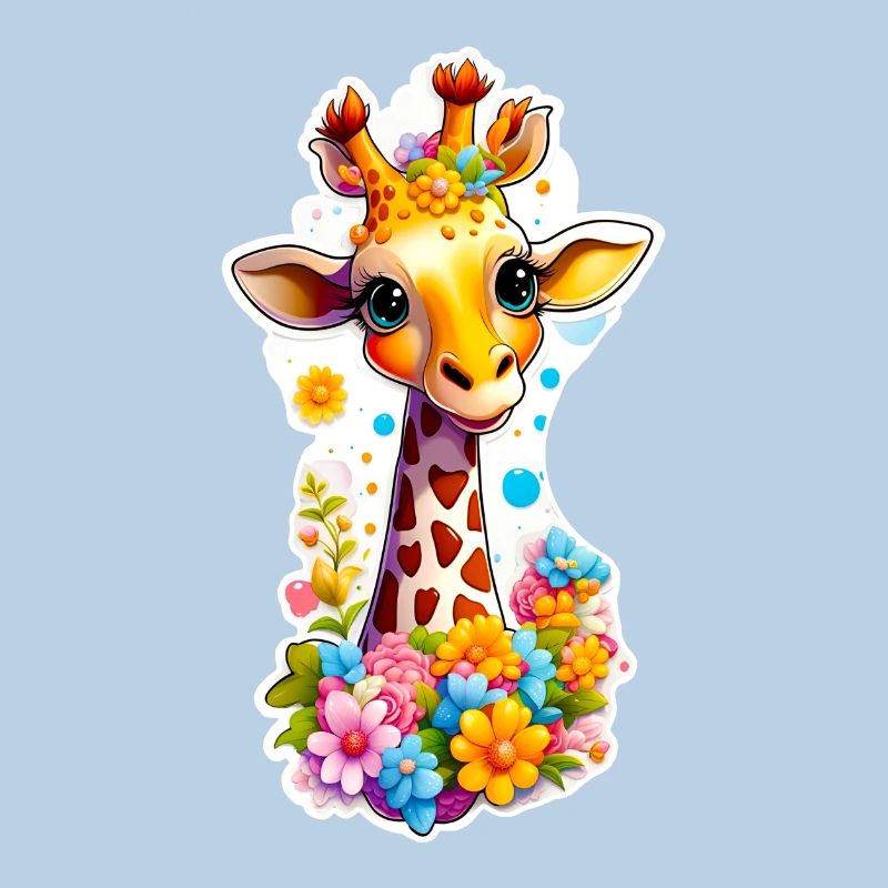 Süße Baby Giraffe