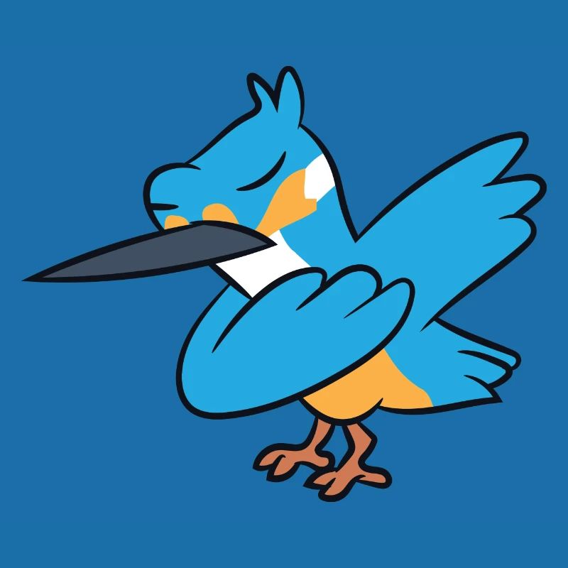 Kingfisher - Dab, dabbing, dancing