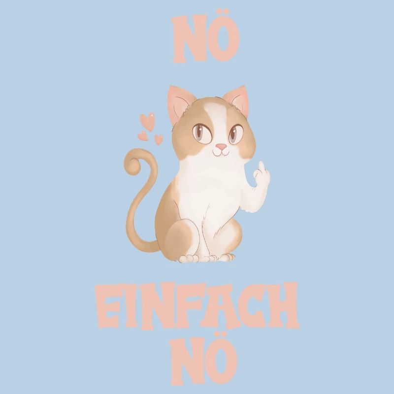 Mittelfinger Katze