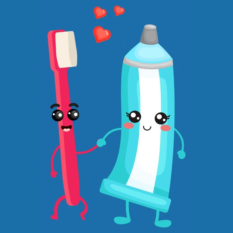 Toothbrush & Toothpaste Pair Gift for Dentists