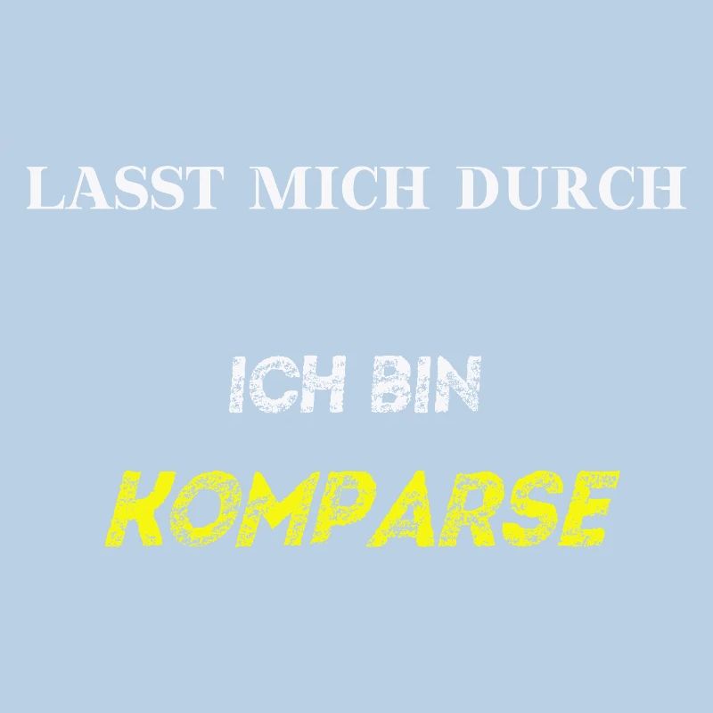 Lasst mich durch, ich bin Komparse! Geschenkidee