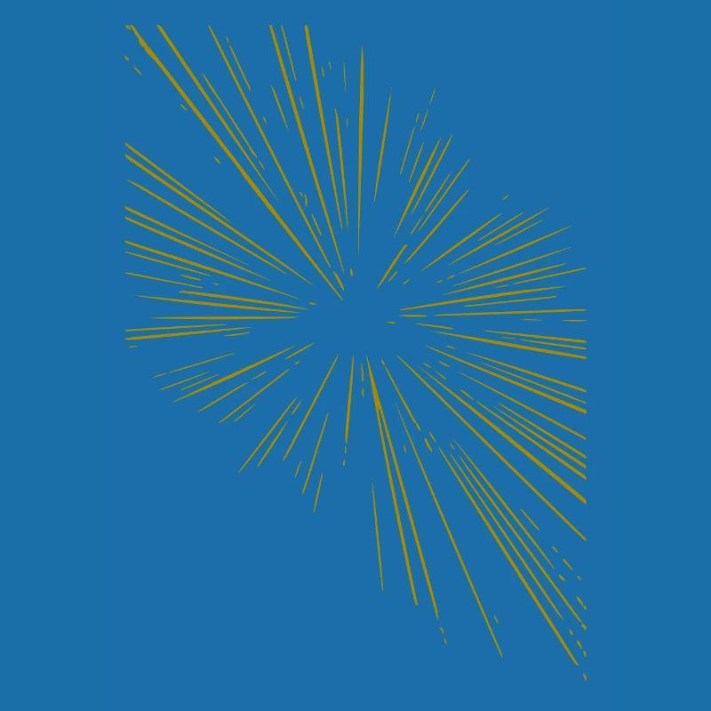 Abstract rays / gold / pattern / line