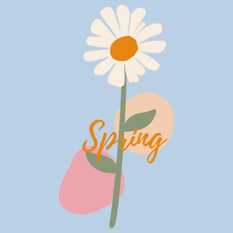 Belle conception de printemps de fleurs