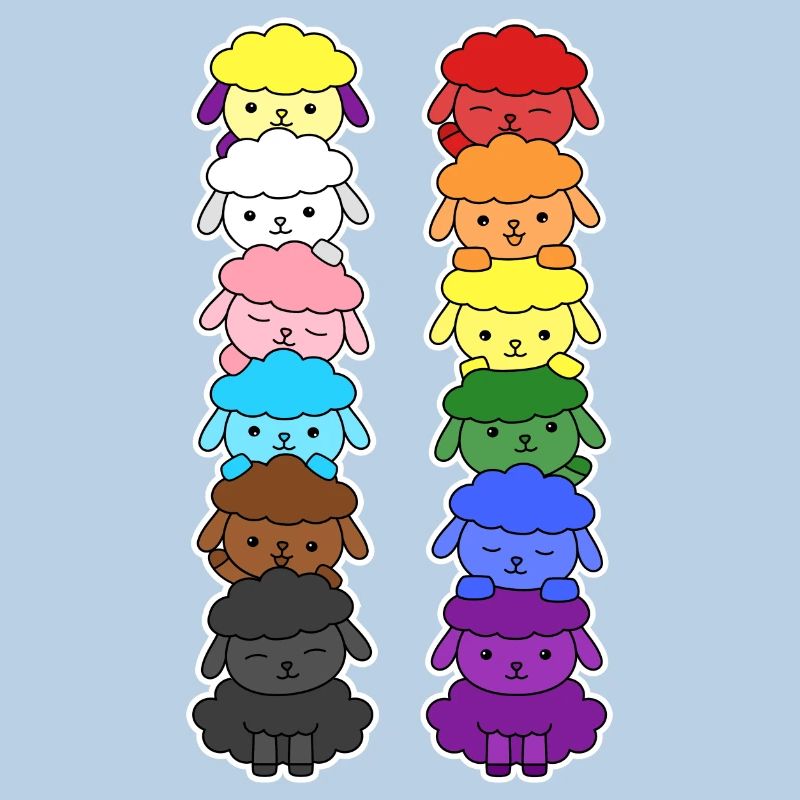 Pride Progress Flag Sheep Equality