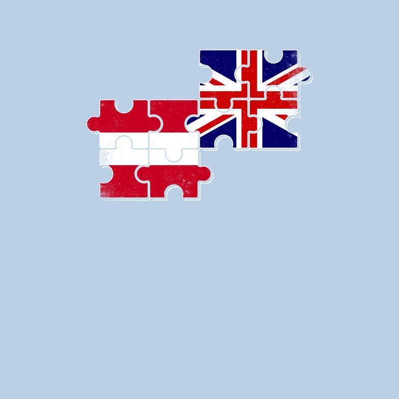 Austria UK flag British Austrian