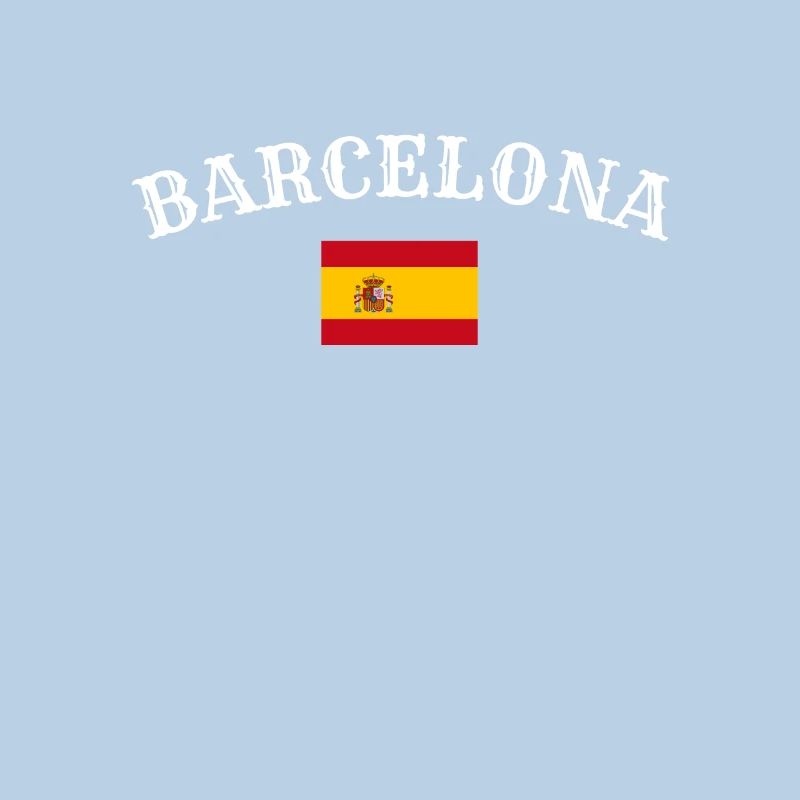 Barcelone, Espagne, Drapeau espagnol, Espagnols