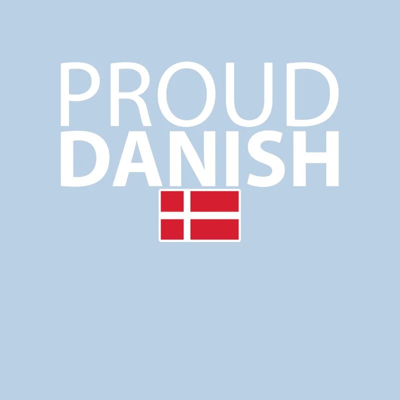 Fier danois Danemark Drapeau danois Danois