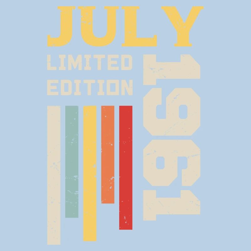 Juli 1961 - Juli 1961 Geburtstagsgeschenk