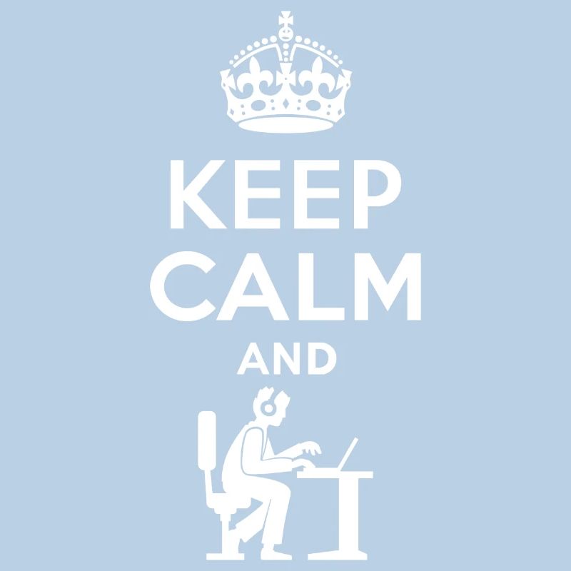 Keep Calm - Nerd - Programmieren - Gamen
