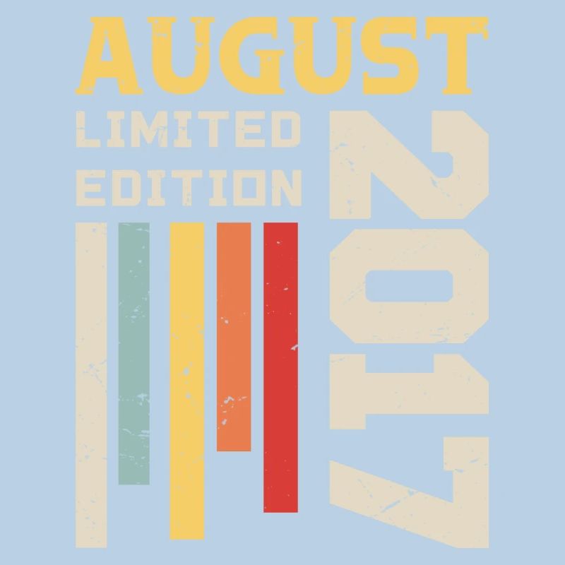 August 2017 - Geburtstagsgeschenk August 2017 August