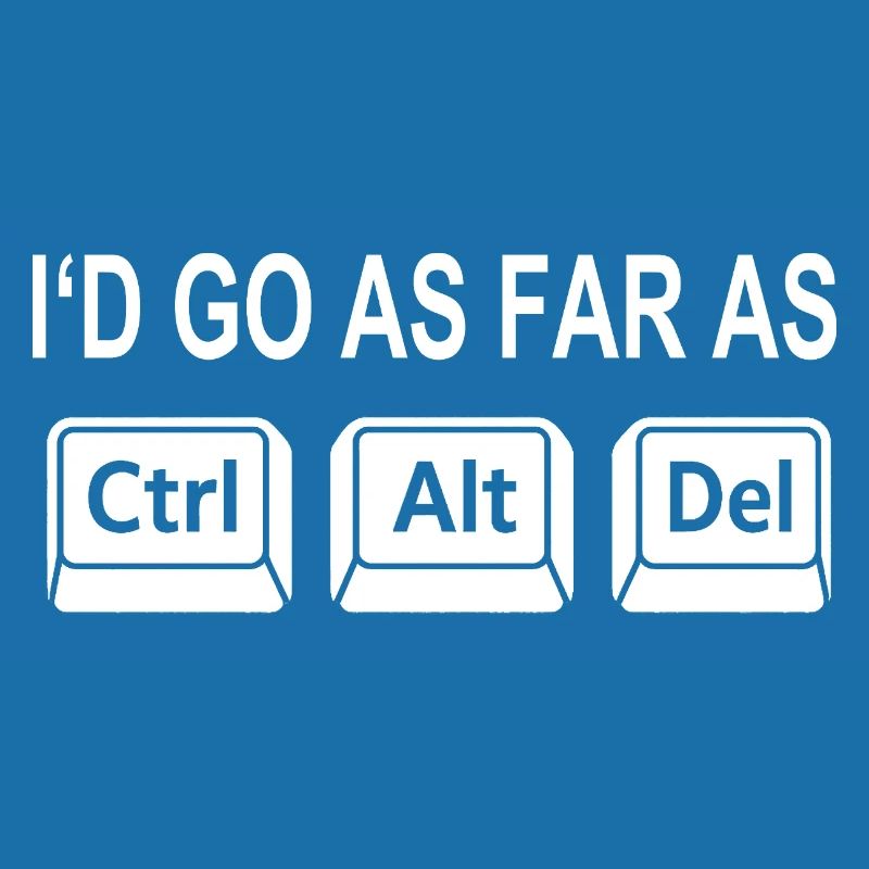 Programmer Shortcut Geek IT Support Computer Ta