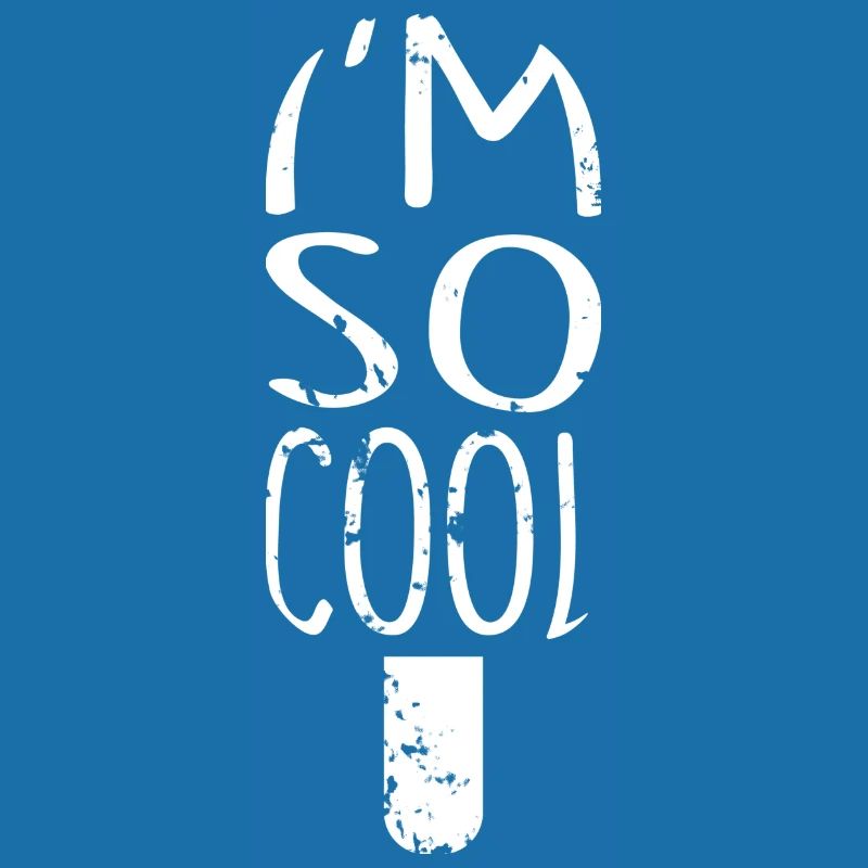 Eis Spruch Ice Eis essen Geschenkidee