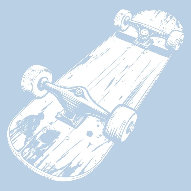 Skateboard Drawing