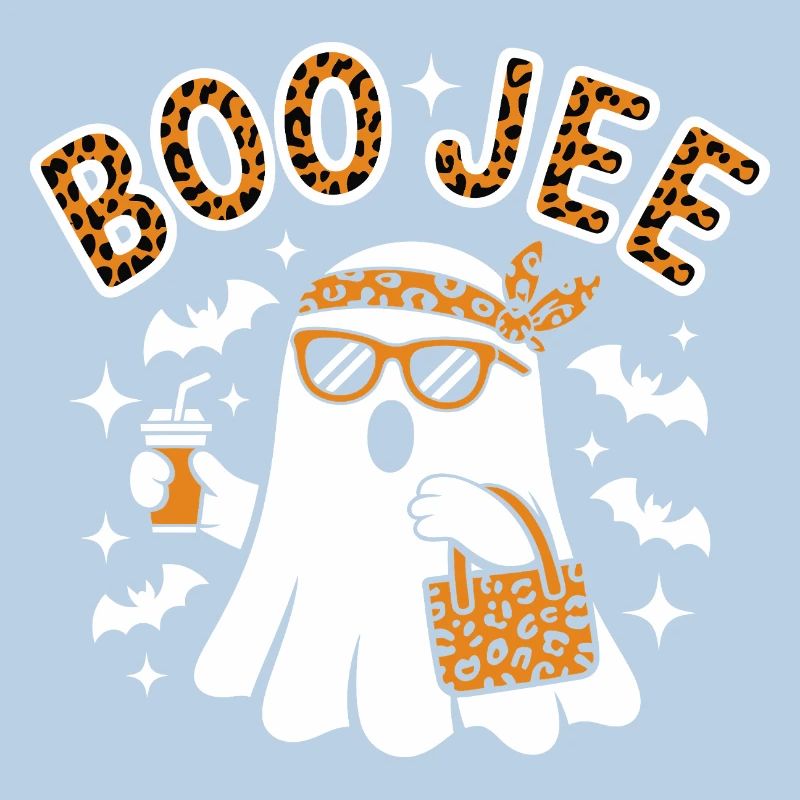 Leopard Ghost Halloween Chic