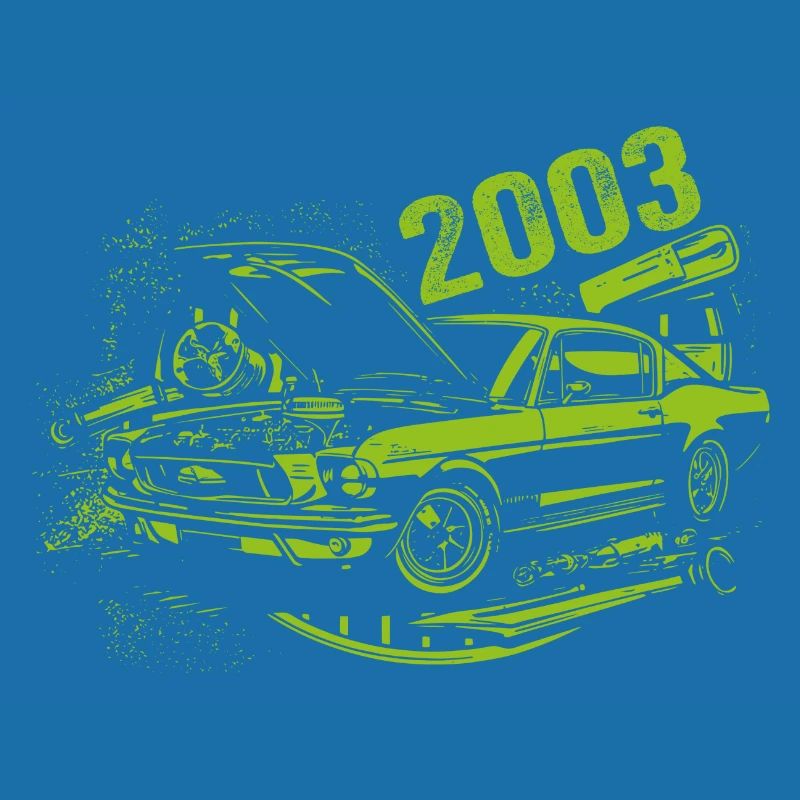 2003 Geburtstag Oldtimer Modell 2003 Vintage 2003