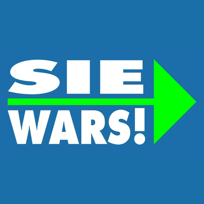 Sie wars! Partner- oder Partyshirt