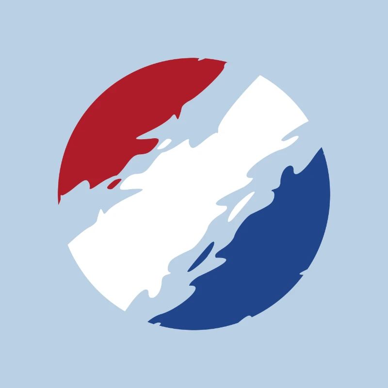 Pays-Bas Drapeau Drapeau Cercle