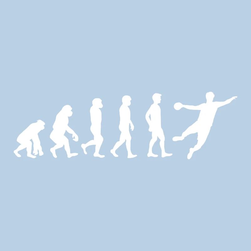 Handball Handballer Evolution Gift