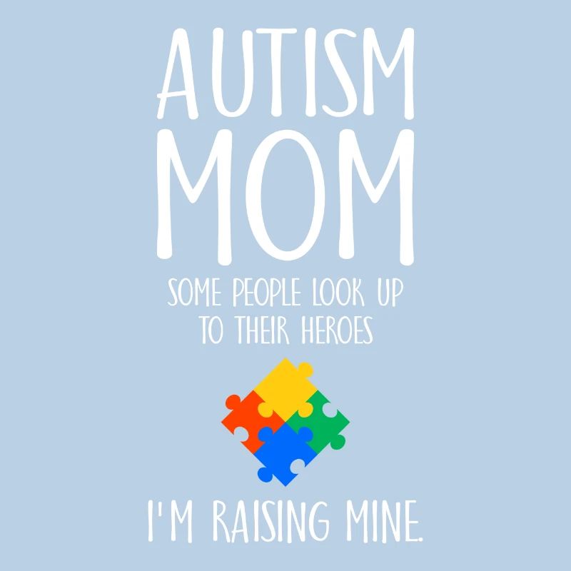 Cadeau d'autisme de conscience de maman d'autisme