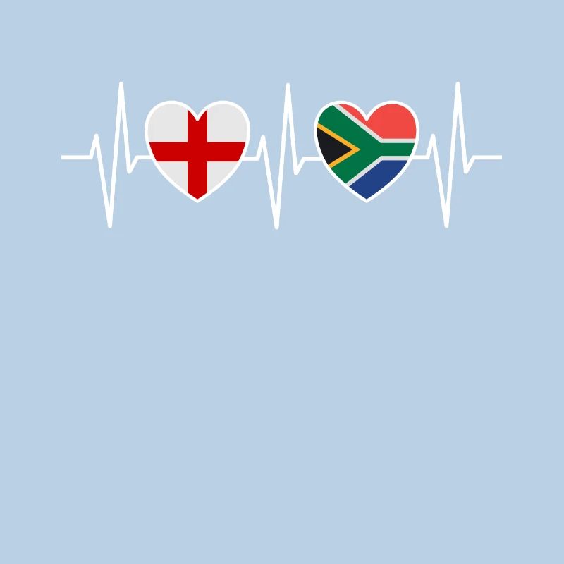 Drapeaux de l’Angleterre et de l’Afrique du Sud
