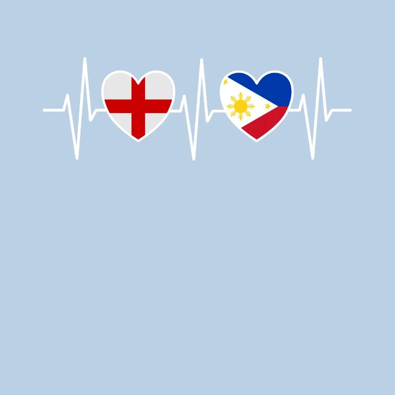 Angleterre et Philippines Drapeaux philippins