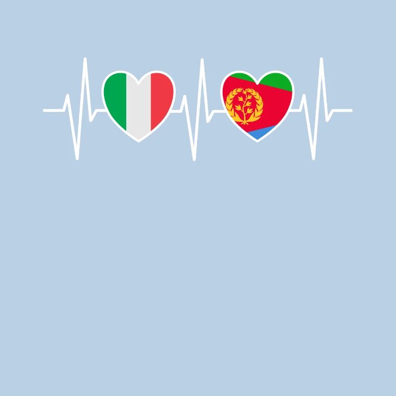 Italie et Érythrée Drapeaux du drapeau érythréen