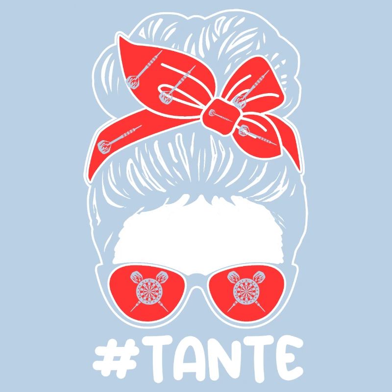 Joueuse de fléchettes Tante Fléchettes