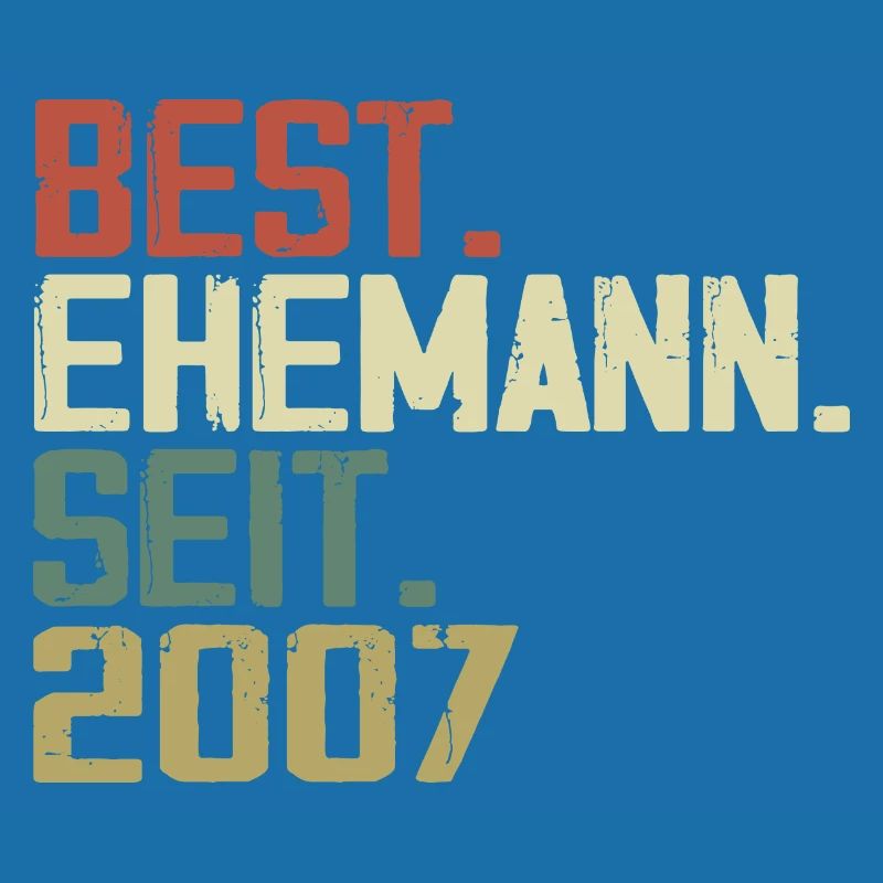 Best Ehemann Seit 2007 Geburtstagsgeschenk 2007