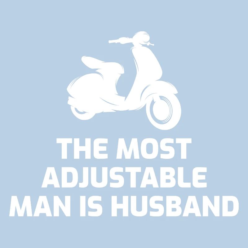 Roller Fahrer Roller Motorrad Ehemann Ehefrau