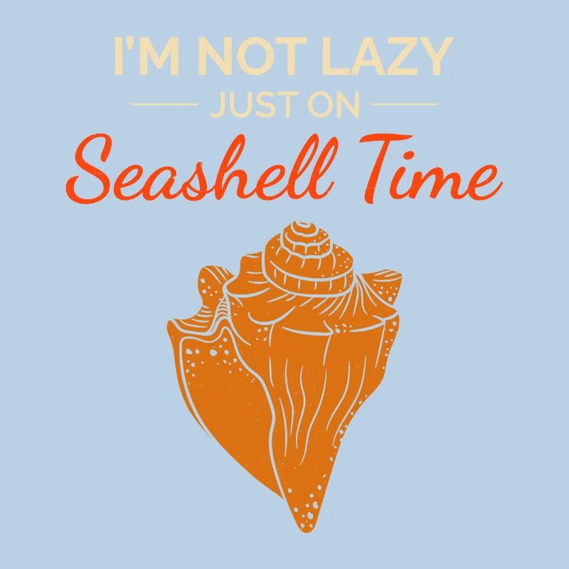 Conch Seashells Collector Beachcomber Sea Shell