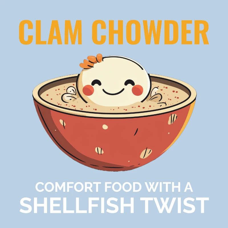 Clam Chowder Shellfish Hilarious Seafood Soup
