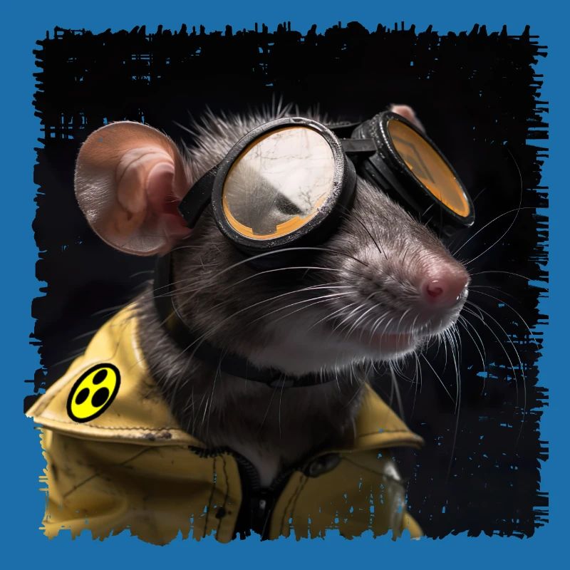 Rats have poor eyesight