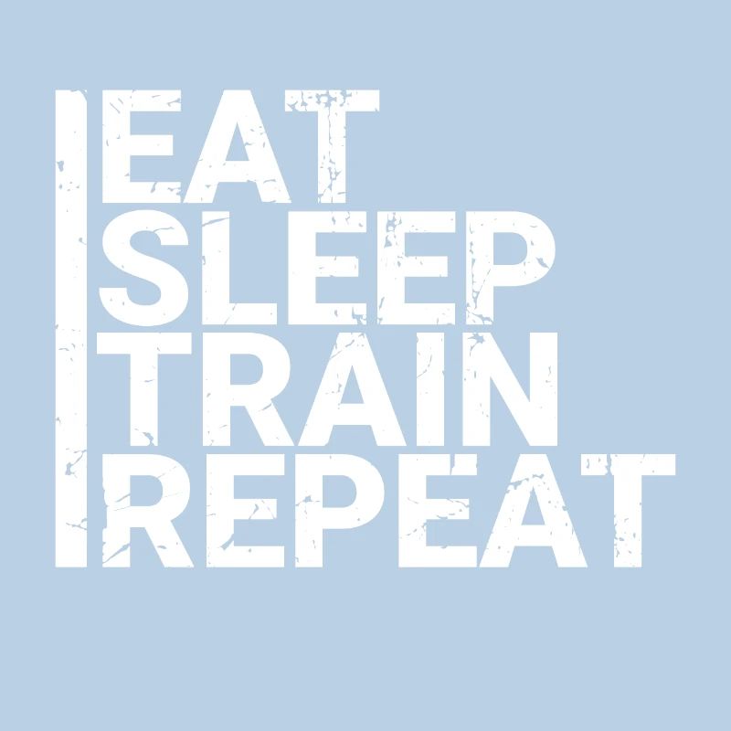 Manger dormir train répéter