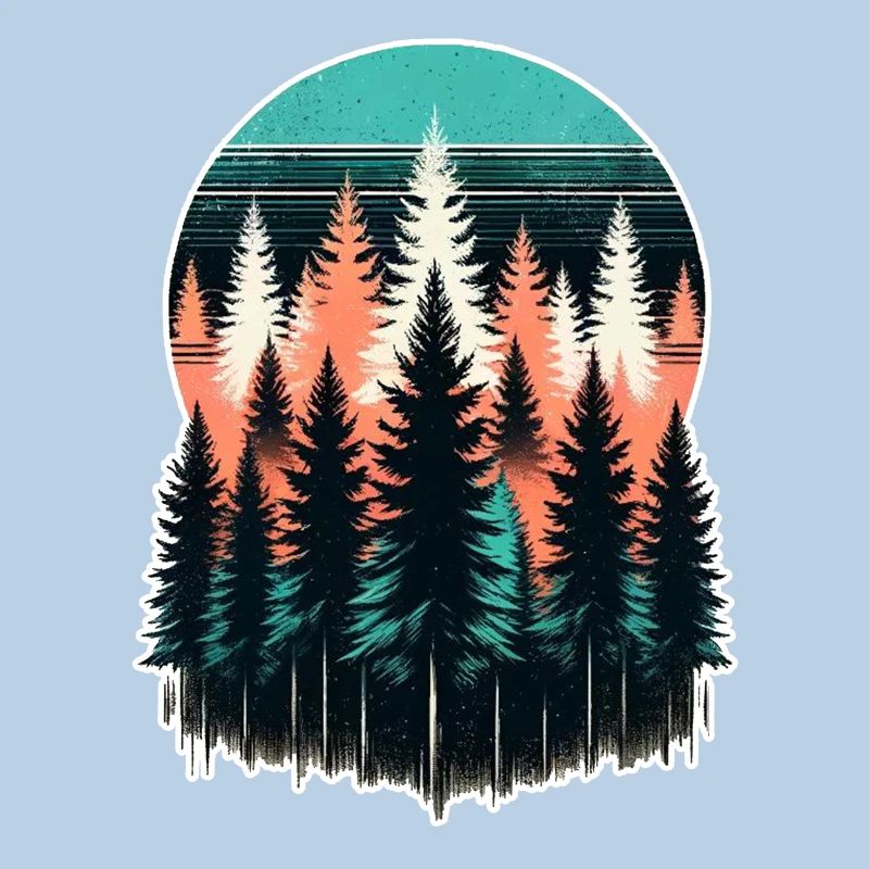 Forest Light Sunset
