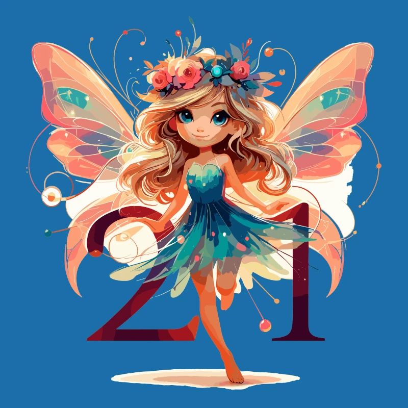 21 ans de conception de fée elfe