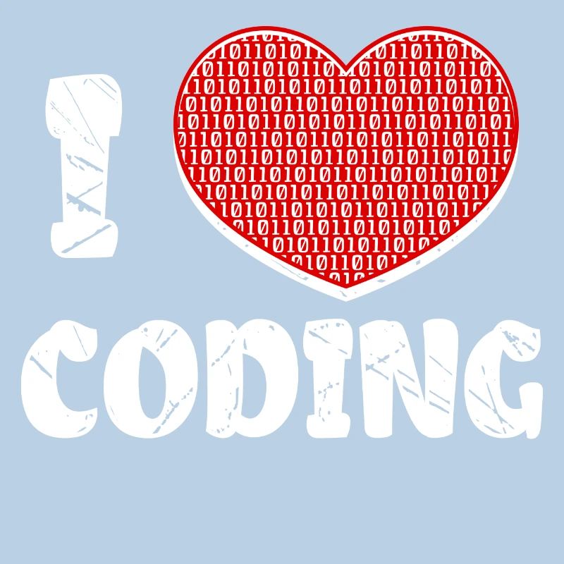Developer Herz Coden Statement Programmierer
