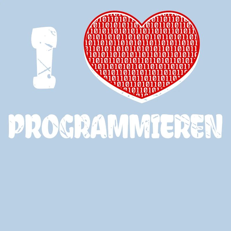 Developer Herz Programmierer Statement Informatik