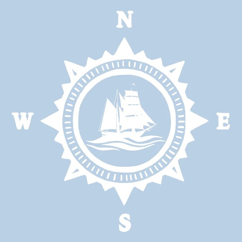 Das weiße Boot und der Kompass