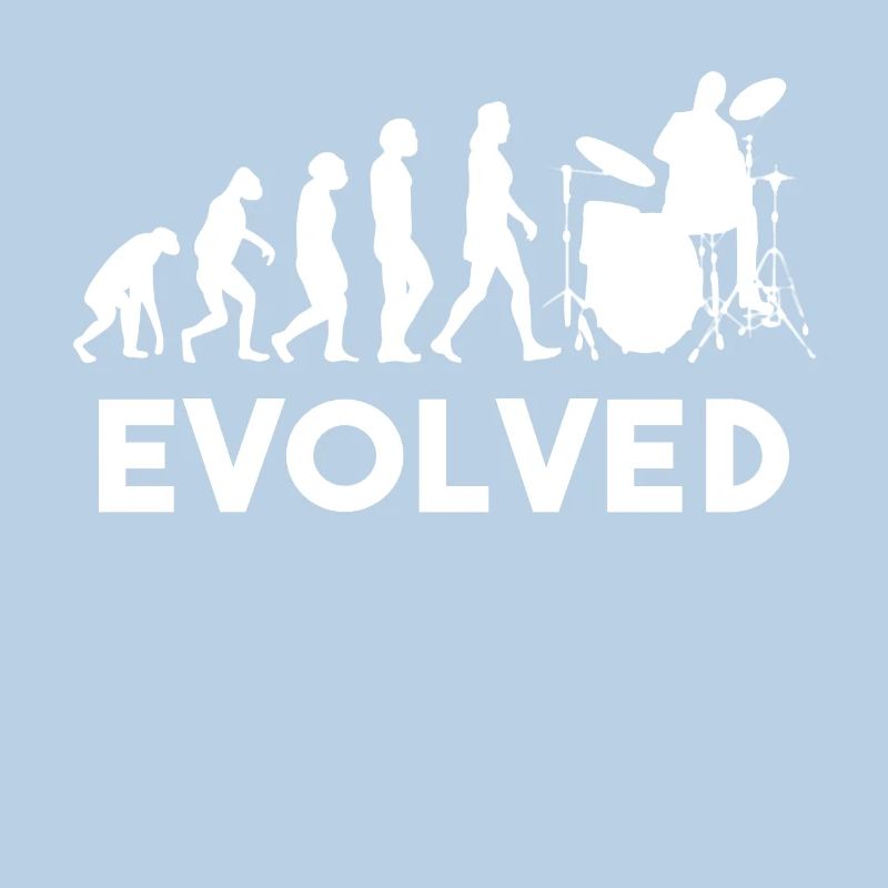 Drummer Schlagzeug Evolution