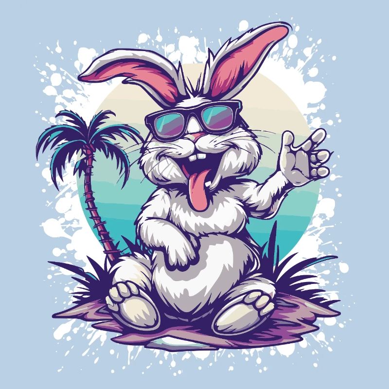 Rabbit Island Palm Tree