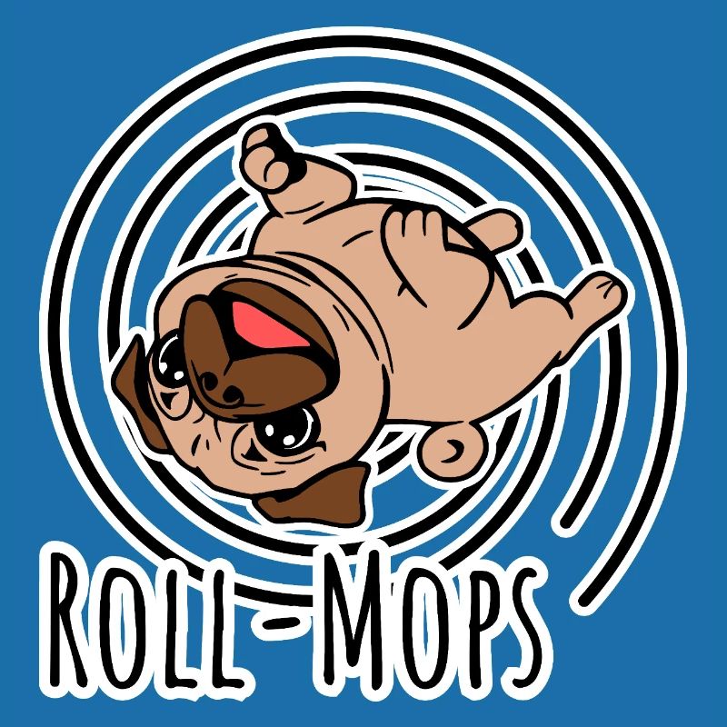 Rolling Pug - A Rolling Pug