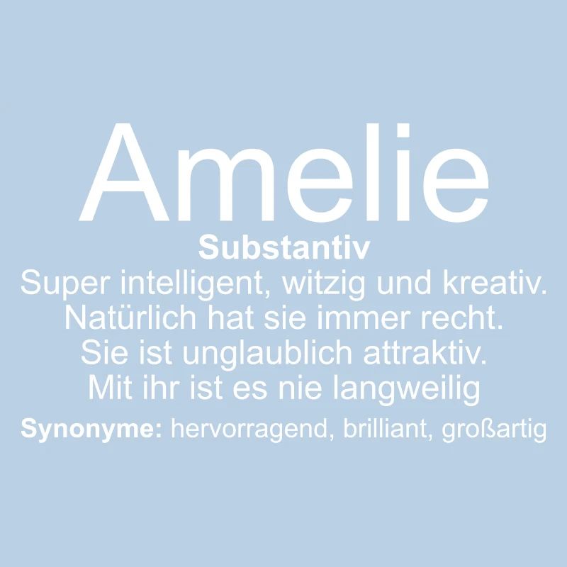 Name Definition Amelie