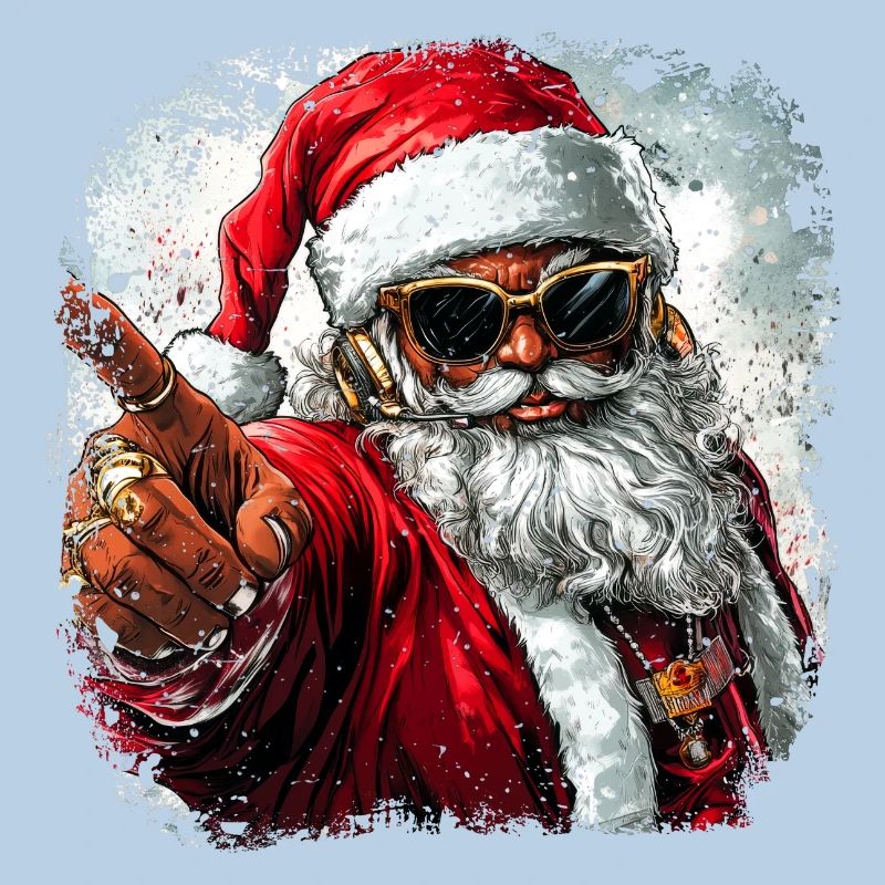 Rapper Weihnachtsmann
