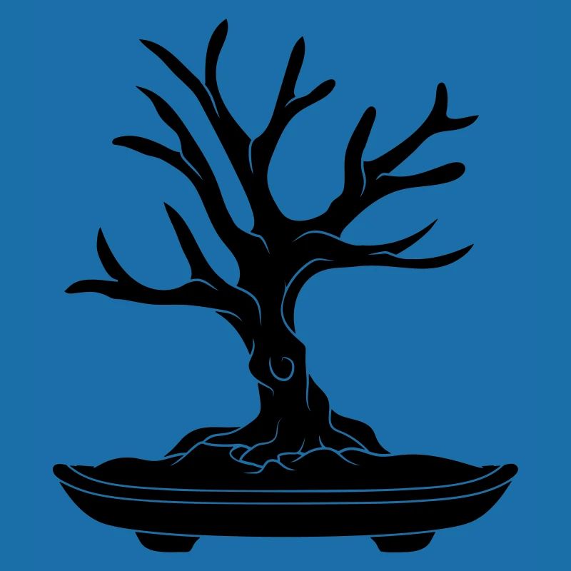 black tree cool bonsai baeumchen without leaves k