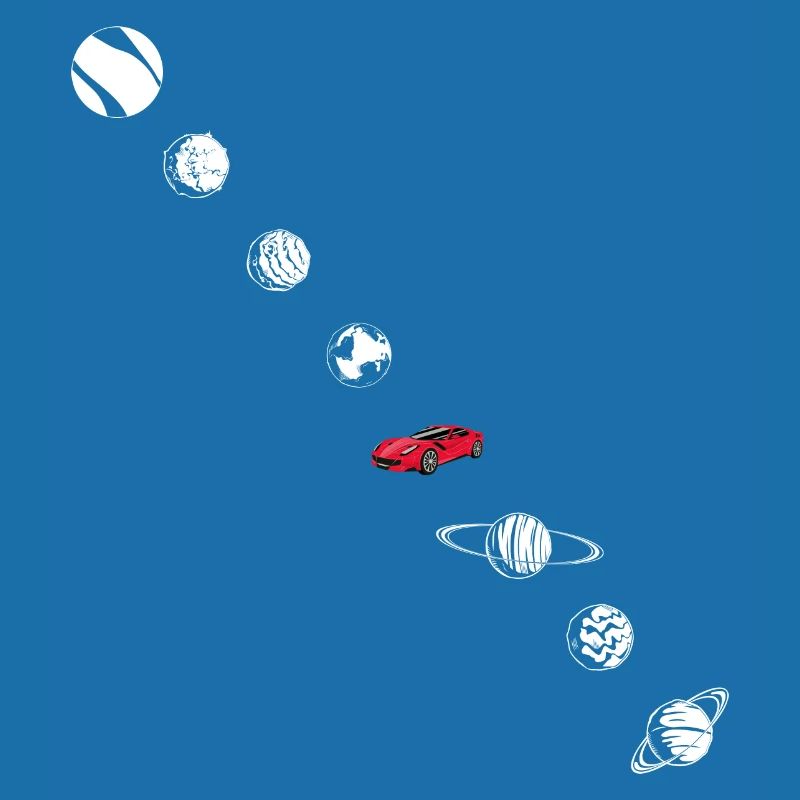 Tesla dans Space Solar System SpaceX