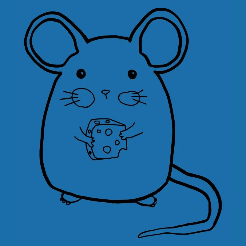Mouse with cheese