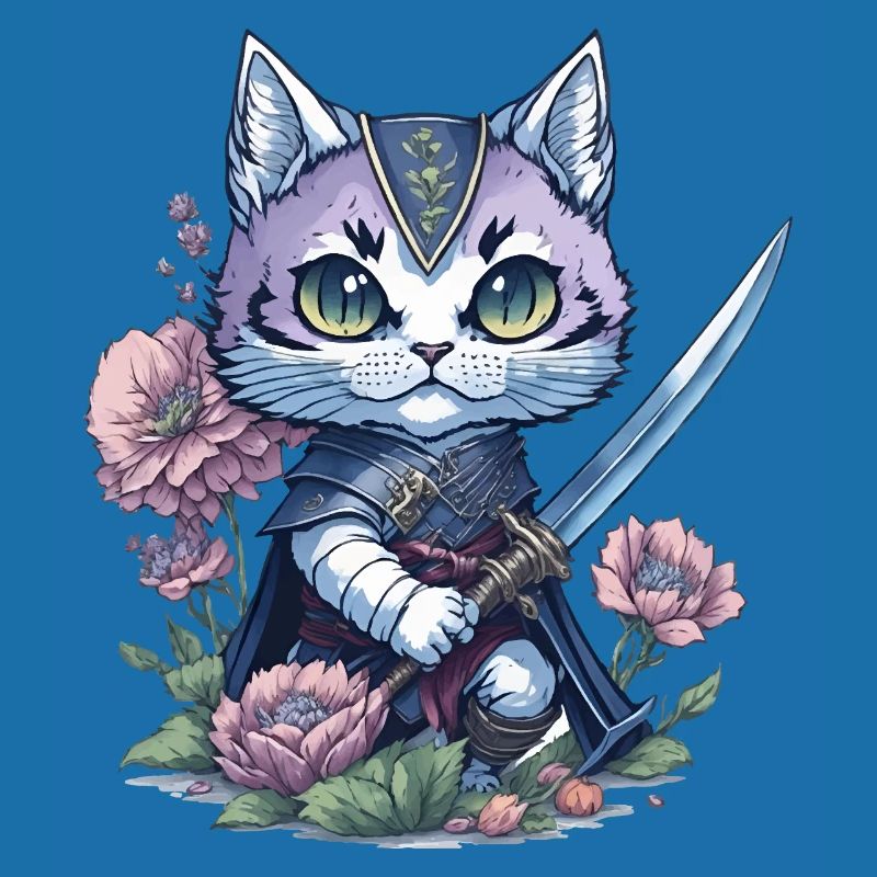 Die Ninja-Katze – einzigartig und farbenfroh